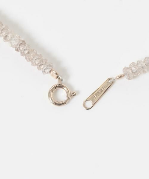 URBAN RESEARCH / アーバンリサーチ ネックレス・ペンダント・チョーカー | decor『デコール』　Zircon K10necklace | 詳細11