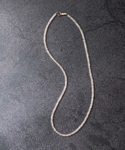 URBAN RESEARCH / アーバンリサーチ ネックレス・ペンダント・チョーカー | decor『デコール』　Zircon K10necklace | 詳細4