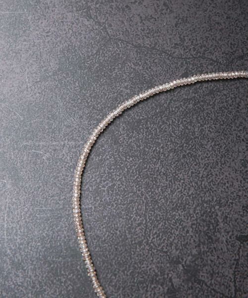 URBAN RESEARCH / アーバンリサーチ ネックレス・ペンダント・チョーカー | decor『デコール』　Zircon K10necklace | 詳細5