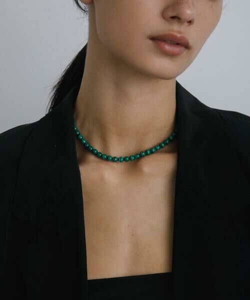 URBAN RESEARCH / アーバンリサーチ ネックレス・ペンダント・チョーカー | decor『デコール』　Malachite Necklace | 詳細1