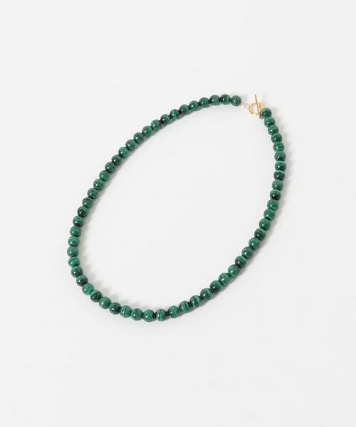 URBAN RESEARCH / アーバンリサーチ ネックレス・ペンダント・チョーカー | decor『デコール』　Malachite Necklace | 詳細8