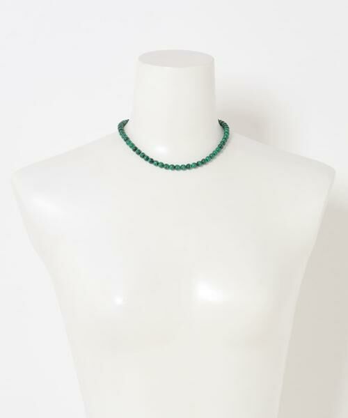 URBAN RESEARCH / アーバンリサーチ ネックレス・ペンダント・チョーカー | decor『デコール』　Malachite Necklace | 詳細9