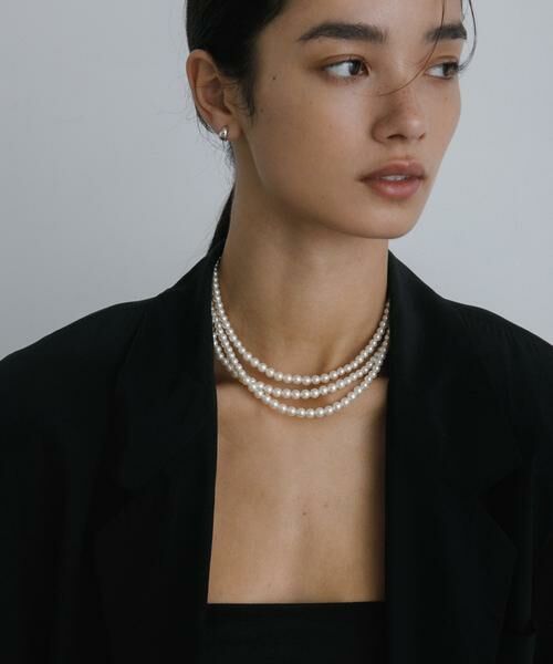 URBAN RESEARCH / アーバンリサーチ ネックレス・ペンダント・チョーカー | decor『デコール』　3Standpearlnecklace | 詳細3