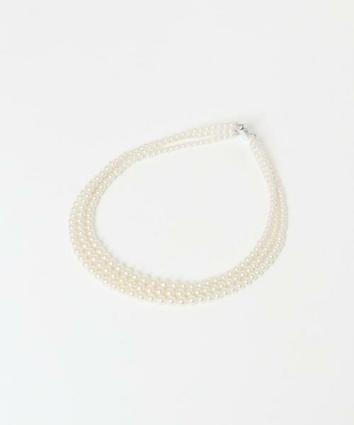 URBAN RESEARCH / アーバンリサーチ ネックレス・ペンダント・チョーカー | decor『デコール』　3Standpearlnecklace | 詳細9