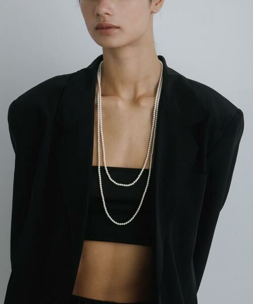 URBAN RESEARCH / アーバンリサーチ ネックレス・ペンダント・チョーカー | decor『デコール』　4mmPearllongnecklace | 詳細1