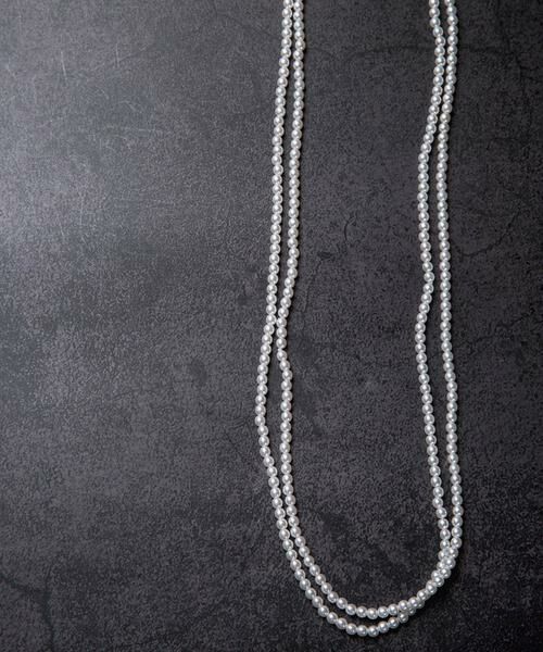 URBAN RESEARCH / アーバンリサーチ ネックレス・ペンダント・チョーカー | decor『デコール』　4mmPearllongnecklace | 詳細4