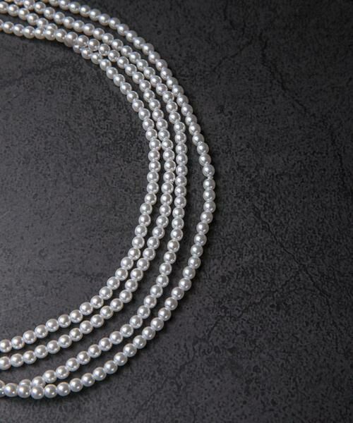 URBAN RESEARCH / アーバンリサーチ ネックレス・ペンダント・チョーカー | decor『デコール』　4mmPearllongnecklace | 詳細5