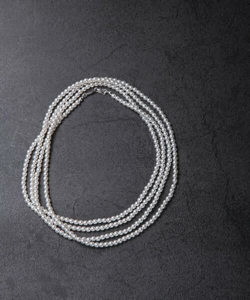 URBAN RESEARCH / アーバンリサーチ ネックレス・ペンダント・チョーカー | decor『デコール』　4mmPearllongnecklace | 詳細6