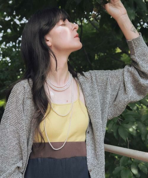 URBAN RESEARCH / アーバンリサーチ ネックレス・ペンダント・チョーカー | decor『デコール』　4mmPearllongnecklace | 詳細9