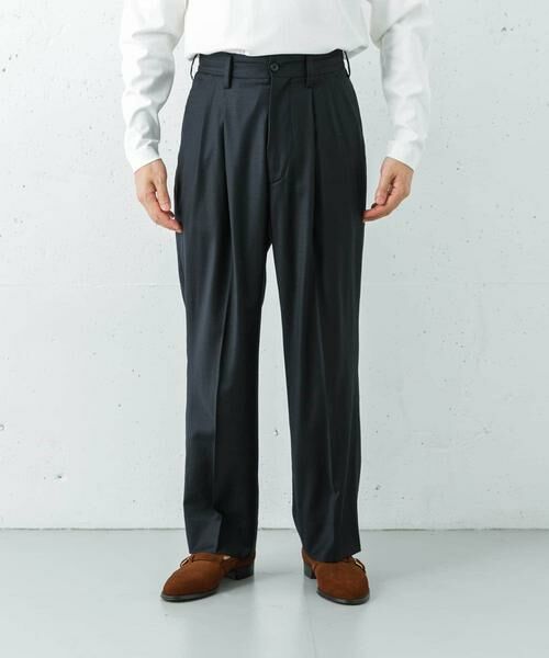 URBAN RESEARCH / アーバンリサーチ その他パンツ | new basic Wool Silk Gabardine Pants | 詳細12