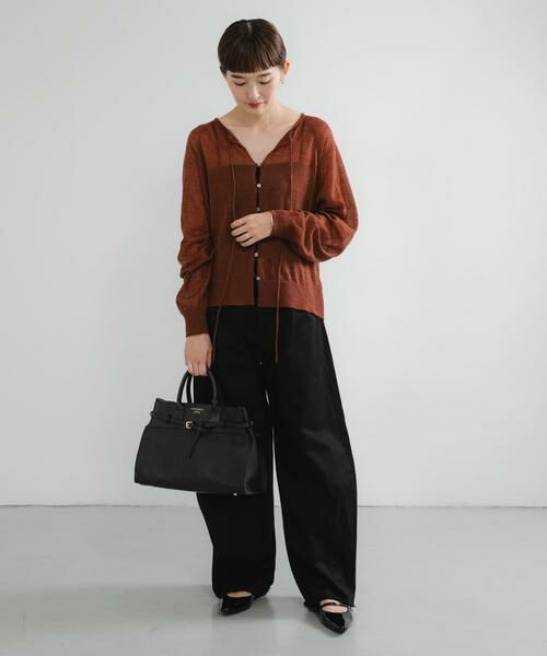 URBAN RESEARCH / アーバンリサーチ カーディガン・ボレロ | ヘアリーショートカーディガン | 詳細6