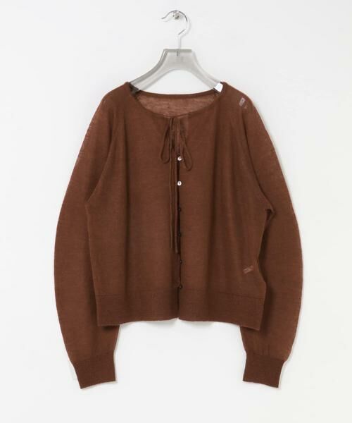 URBAN RESEARCH / アーバンリサーチ カーディガン・ボレロ | ヘアリーショートカーディガン | 詳細7