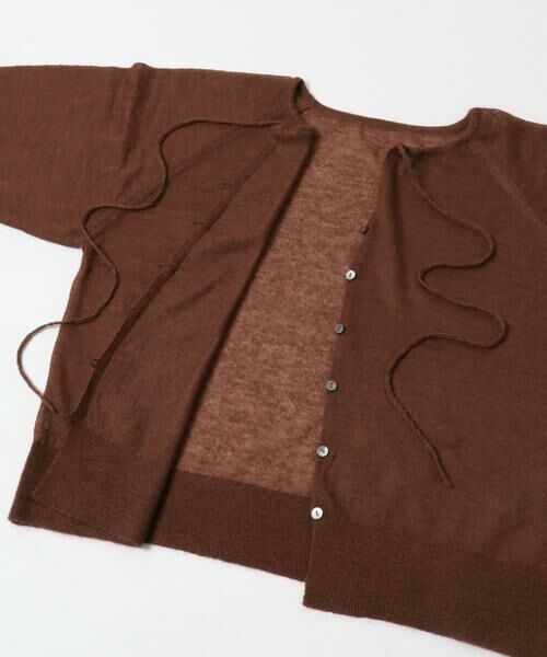 URBAN RESEARCH / アーバンリサーチ カーディガン・ボレロ | ヘアリーショートカーディガン | 詳細8