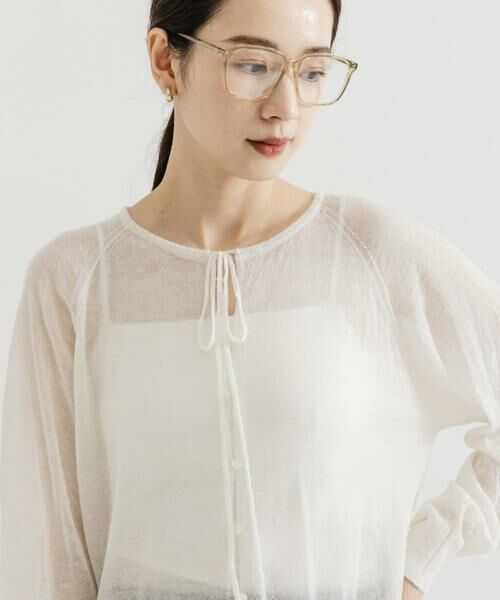 URBAN RESEARCH / アーバンリサーチ カーディガン・ボレロ | ヘアリーショートカーディガン | 詳細13