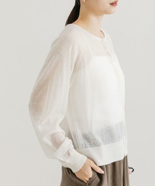 URBAN RESEARCH / アーバンリサーチ カーディガン・ボレロ | ヘアリーショートカーディガン | 詳細14