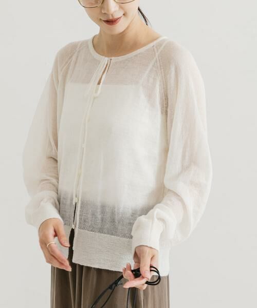 URBAN RESEARCH / アーバンリサーチ カーディガン・ボレロ | ヘアリーショートカーディガン | 詳細15