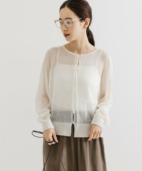 URBAN RESEARCH / アーバンリサーチ カーディガン・ボレロ | ヘアリーショートカーディガン | 詳細17