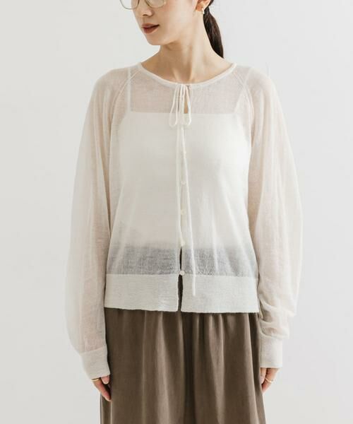 URBAN RESEARCH / アーバンリサーチ カーディガン・ボレロ | ヘアリーショートカーディガン | 詳細20