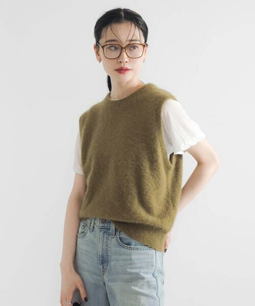 URBAN RESEARCH / アーバンリサーチ ベスト | FOX/CASHMEREクルーネックベスト | 詳細5