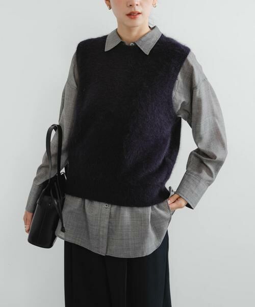 URBAN RESEARCH / アーバンリサーチ ベスト | FOX/CASHMEREクルーネックベスト | 詳細13
