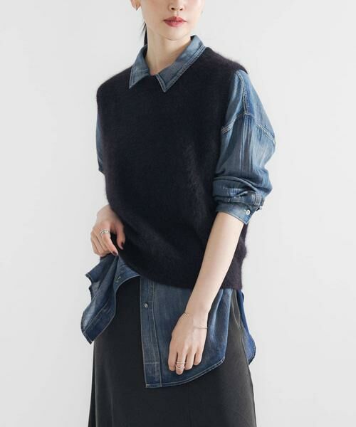 URBAN RESEARCH / アーバンリサーチ ベスト | FOX/CASHMEREクルーネックベスト | 詳細18