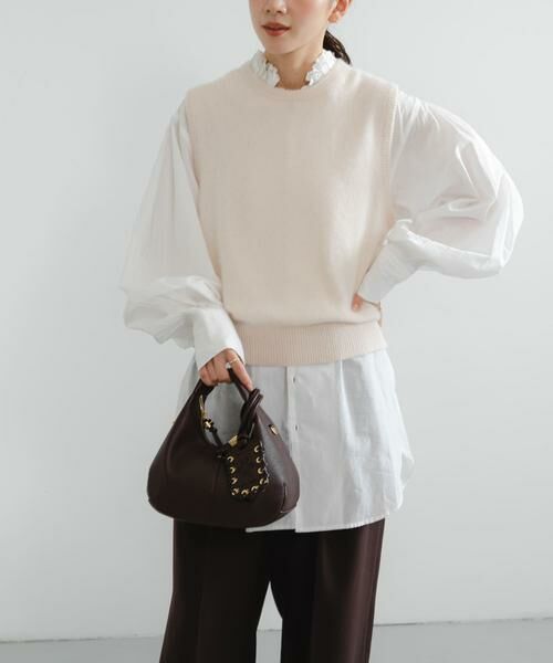 URBAN RESEARCH / アーバンリサーチ ベスト | FOX/CASHMEREクルーネックベスト | 詳細28