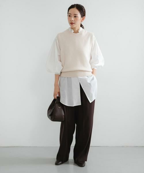 URBAN RESEARCH / アーバンリサーチ ベスト | FOX/CASHMEREクルーネックベスト | 詳細30