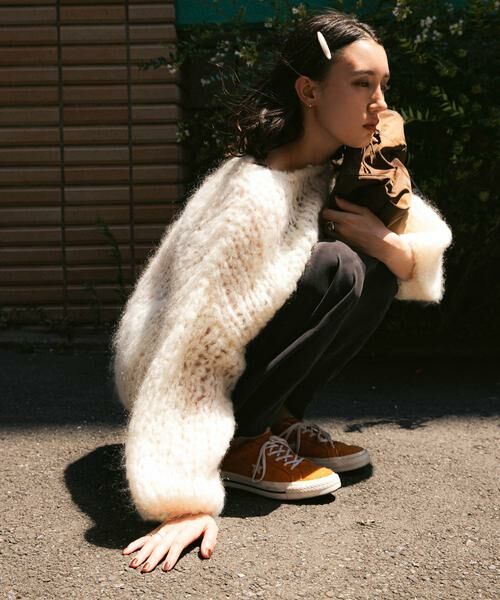 URBAN RESEARCH / アーバンリサーチ ニット・セーター | モヘヤルーズハンドニット | 詳細1