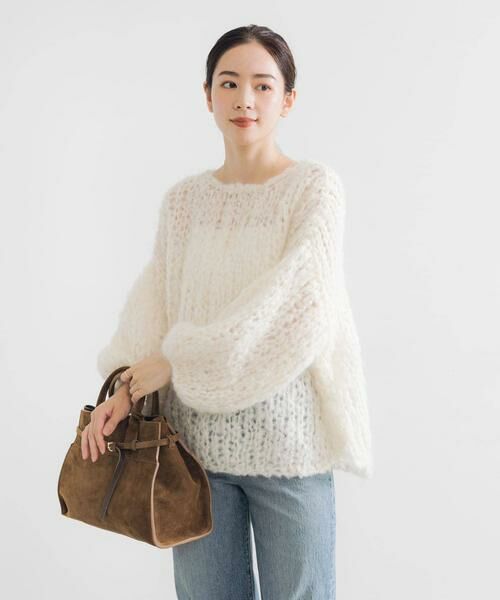 URBAN RESEARCH / アーバンリサーチ ニット・セーター | モヘヤルーズハンドニット | 詳細6