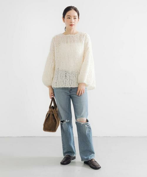 URBAN RESEARCH / アーバンリサーチ ニット・セーター | モヘヤルーズハンドニット | 詳細7