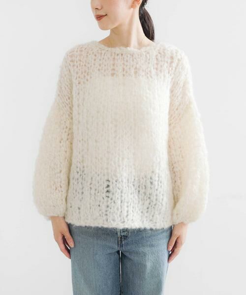 URBAN RESEARCH / アーバンリサーチ ニット・セーター | モヘヤルーズハンドニット | 詳細8