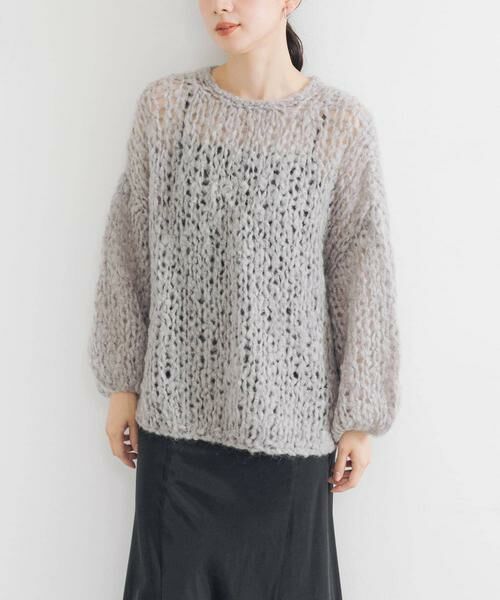 URBAN RESEARCH / アーバンリサーチ ニット・セーター | モヘヤルーズハンドニット | 詳細13
