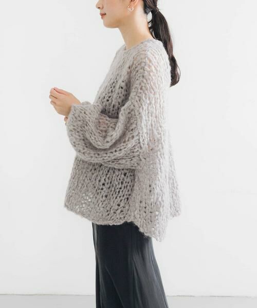 URBAN RESEARCH / アーバンリサーチ ニット・セーター | モヘヤルーズハンドニット | 詳細15