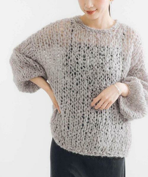 URBAN RESEARCH / アーバンリサーチ ニット・セーター | モヘヤルーズハンドニット | 詳細17