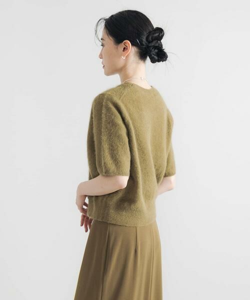 URBAN RESEARCH / アーバンリサーチ ニット・セーター | FOX/CASHMEREハーフスリーブニット | 詳細3