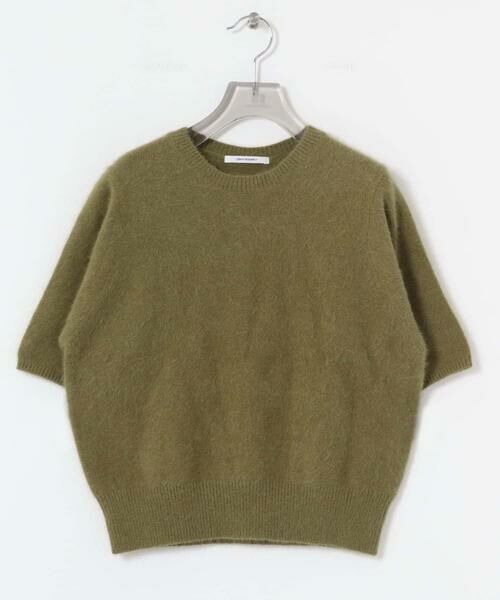 URBAN RESEARCH / アーバンリサーチ ニット・セーター | FOX/CASHMEREハーフスリーブニット | 詳細6