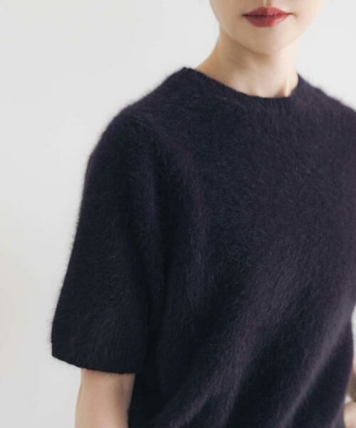 URBAN RESEARCH / アーバンリサーチ ニット・セーター | FOX/CASHMEREハーフスリーブニット | 詳細8