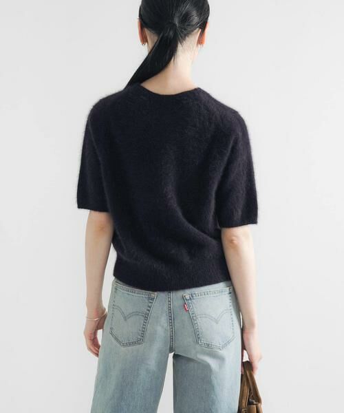 URBAN RESEARCH / アーバンリサーチ ニット・セーター | FOX/CASHMEREハーフスリーブニット | 詳細9