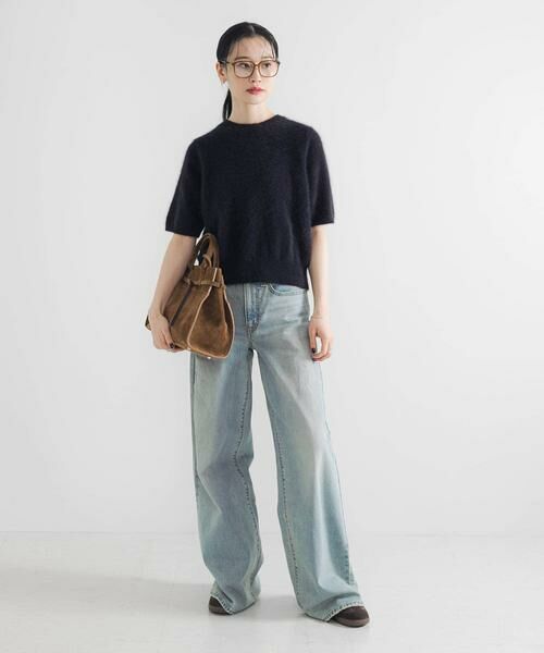 URBAN RESEARCH / アーバンリサーチ ニット・セーター | FOX/CASHMEREハーフスリーブニット | 詳細13