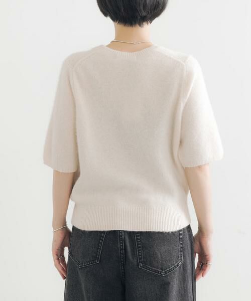 URBAN RESEARCH / アーバンリサーチ ニット・セーター | FOX/CASHMEREハーフスリーブニット | 詳細29