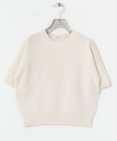 URBAN RESEARCH / アーバンリサーチ ニット・セーター | FOX/CASHMEREハーフスリーブニット | 詳細30