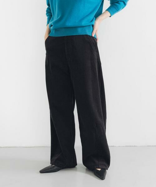 URBAN RESEARCH/アーバンリサーチ コーデュロイカーブパンツ チャコールグレー 38 URBAN RESEARCH/アーバンリサーチ コーデュロイカーブパンツ チャコールグレー 38