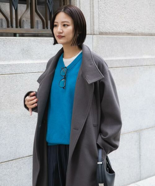 URBAN RESEARCH / アーバンリサーチ その他アウター | スーパー100ウールスタンドカラーコート | 詳細4