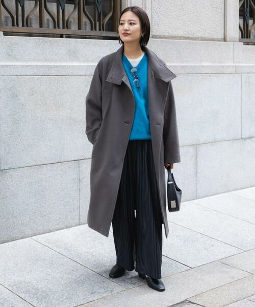 URBAN RESEARCH / アーバンリサーチ その他アウター | スーパー100ウールスタンドカラーコート | 詳細5