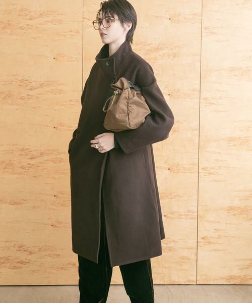 URBAN RESEARCH / アーバンリサーチ その他アウター | スーパー100ウールスタンドカラーコート | 詳細10