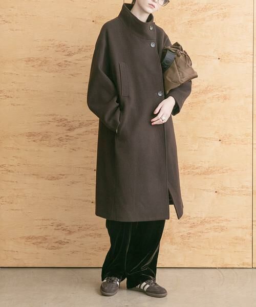URBAN RESEARCH / アーバンリサーチ その他アウター | スーパー100ウールスタンドカラーコート | 詳細12