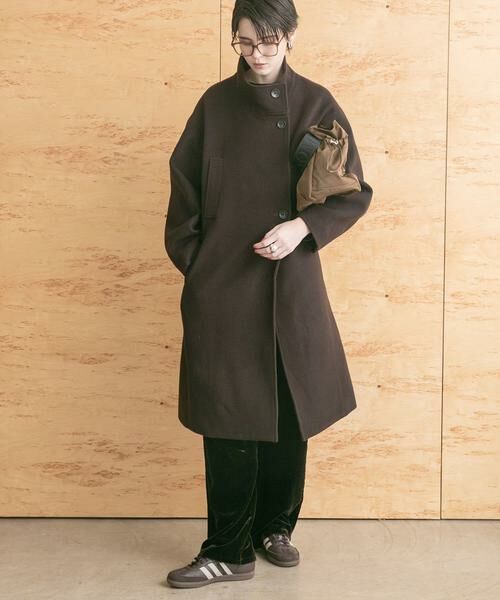 URBAN RESEARCH / アーバンリサーチ その他アウター | スーパー100ウールスタンドカラーコート | 詳細13