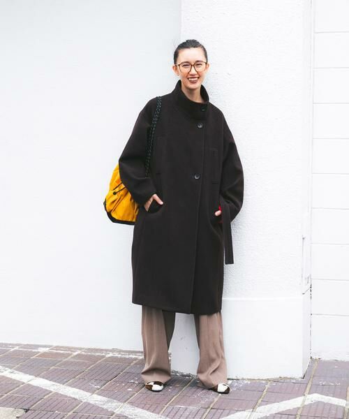 URBAN RESEARCH / アーバンリサーチ その他アウター | スーパー100ウールスタンドカラーコート | 詳細15