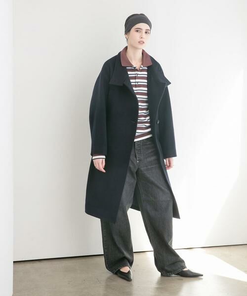 URBAN RESEARCH / アーバンリサーチ その他アウター | スーパー100ウールスタンドカラーコート | 詳細24