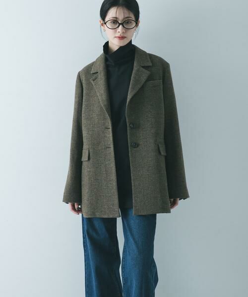 URBAN RESEARCH / アーバンリサーチ その他アウター | ブリティッシュウールツイードジャケット | 詳細8